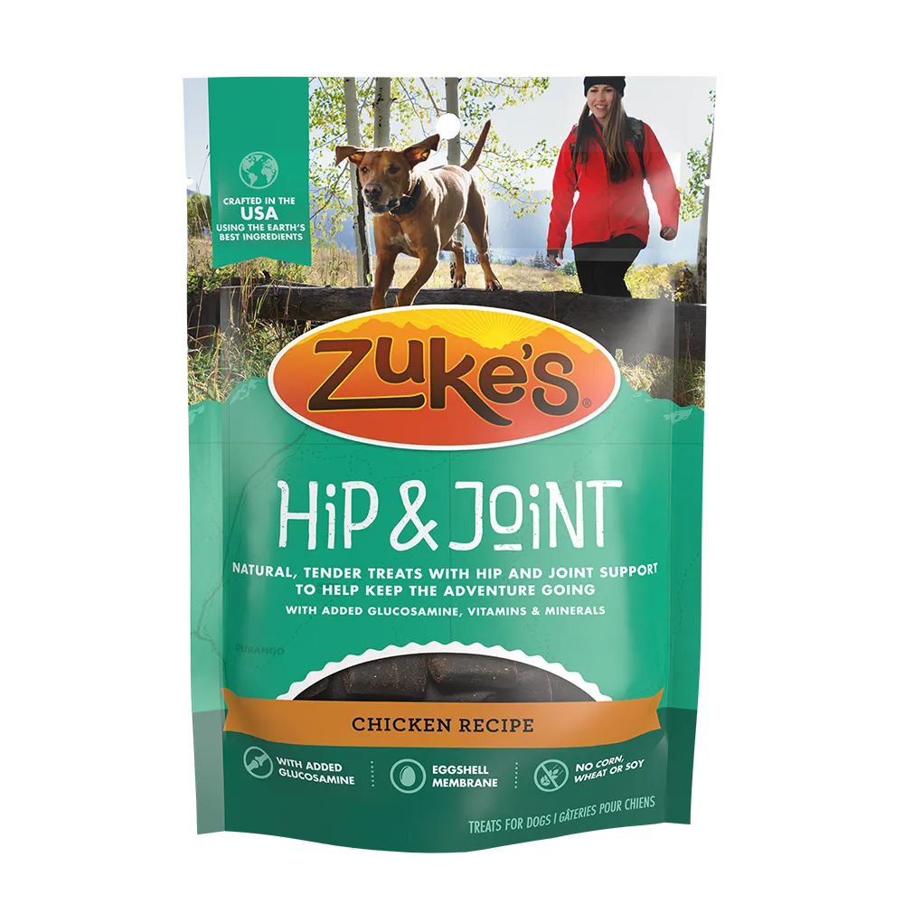 Zukes Hip and Joint Dog Treats - chicken
