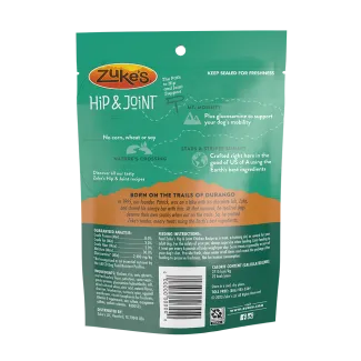Zukes Hip and Joint Dog Treats - chicken
