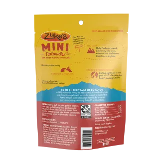 Zuke&#039;s Mini Naturals Beef Recipe Dog Treats