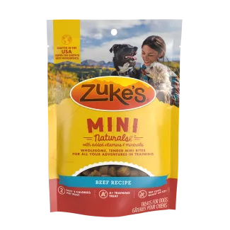Zuke&#039;s Mini Naturals Beef Recipe Dog Treats