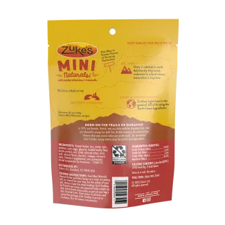 Zuke’s Mini Naturals Peanut Butter &amp; Oats Recipe Dog Treats