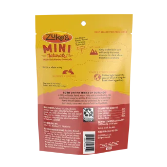 Zuke&#039;s Mini Naturals Salmon Recipe Dog Treats
