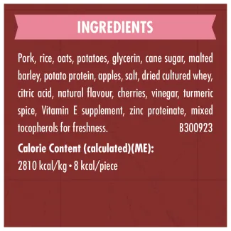 Zuke&#039;s Lil&#039; Links Pork &amp; Apple Recipe, Dog Treats - Ingredients