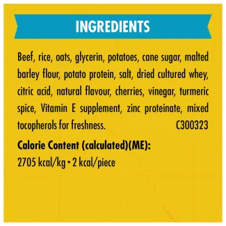 Zuke’s Mini Naturals Beef Recipe Dog Treats Ingredients