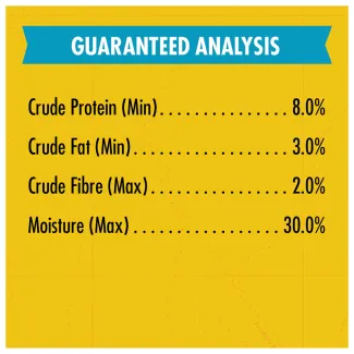 Zuke’s Mini Naturals Beef Recipe Dog Treats - Guaranteed Analysis